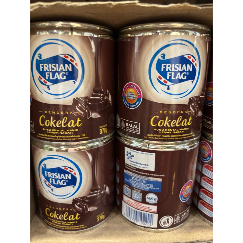 

Frisian Flag Susu Kental Manis Coklat 370gr