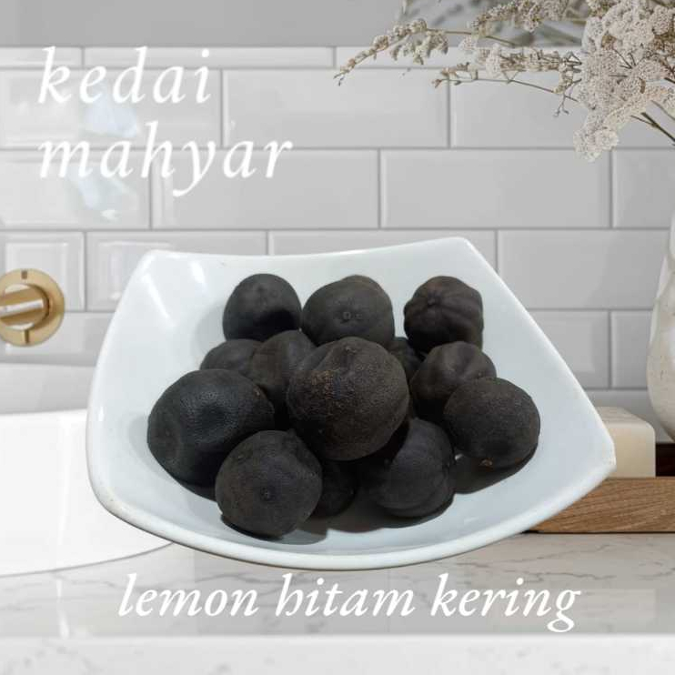 

Lemon hitam kering import