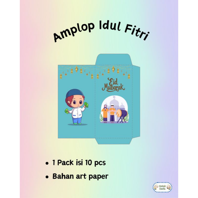 

Amplop Idul Fitri (anak laki laki)