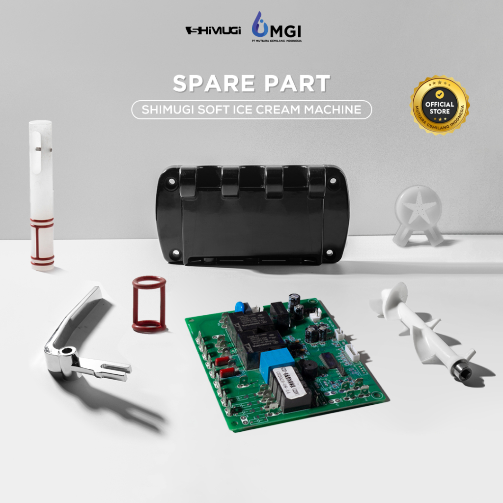 Sparepart Shimugi Soft Ice Cream Machine Suku Cadang Mesin Es Krim Shimugi Mutiara Gemilang
