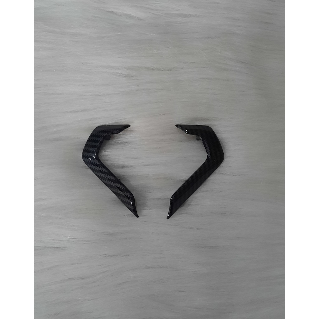 Cover Cap Lis Stang Atas Kiri-Kanan NMAX Neo / NMAX Turbo Carbon