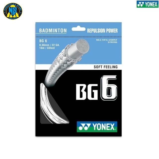 Senar Raket Badminton Yonex BG 6 / BG-6 / BG6 SP