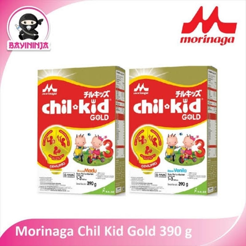 

Chil-Kid Gold Usia 1-3 Tahun 390gr Vanila / Madu