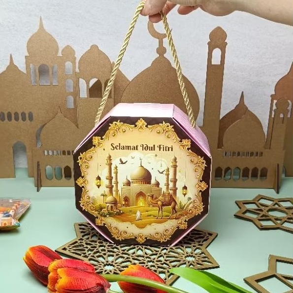 

Hamper Idul Fitri - MESJID - Nastar Taiwan 15 Sachet