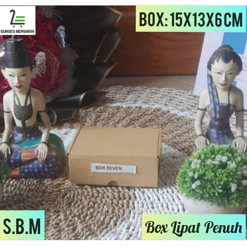 

Box 15x13x6cm /Kardus/Packing (reven)/Hampers