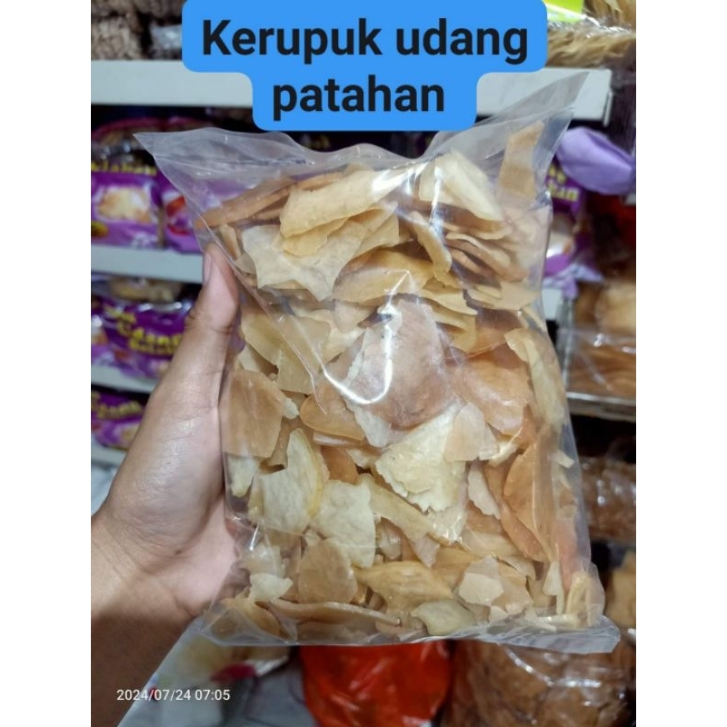 

kerupuk udang patahan, gurih enak, cemilan, koya soto