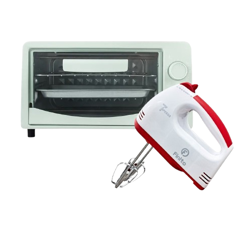 Paket Hemat Oven Listrik Mini 12Liter Free Mixer Tipe A-001