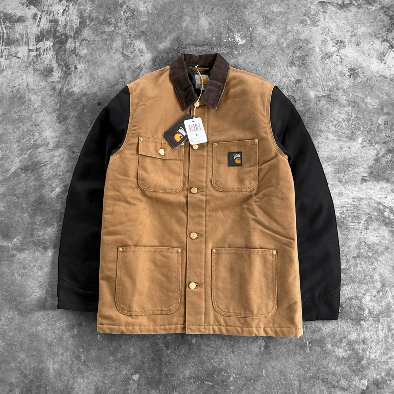 CARHARTT WIP X PATTA - CHORE PATTA HAMILTON BROWN/BLACK RIGID