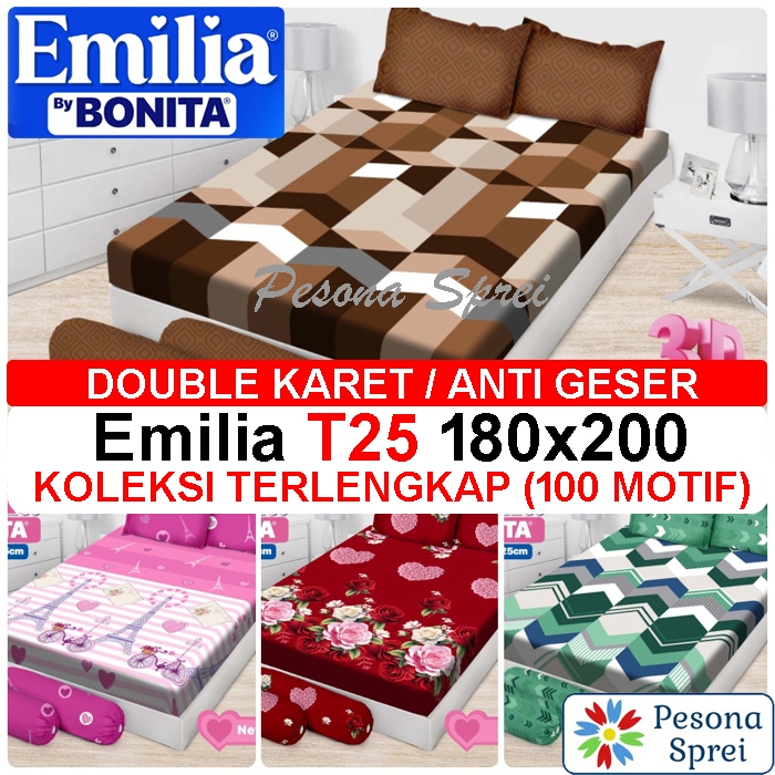 SPREI BONITA 180x200 EMILIA / SPREI BONITA KING EMILIA / SEPRAI BONITA 180x200 / EMILIA 180x200