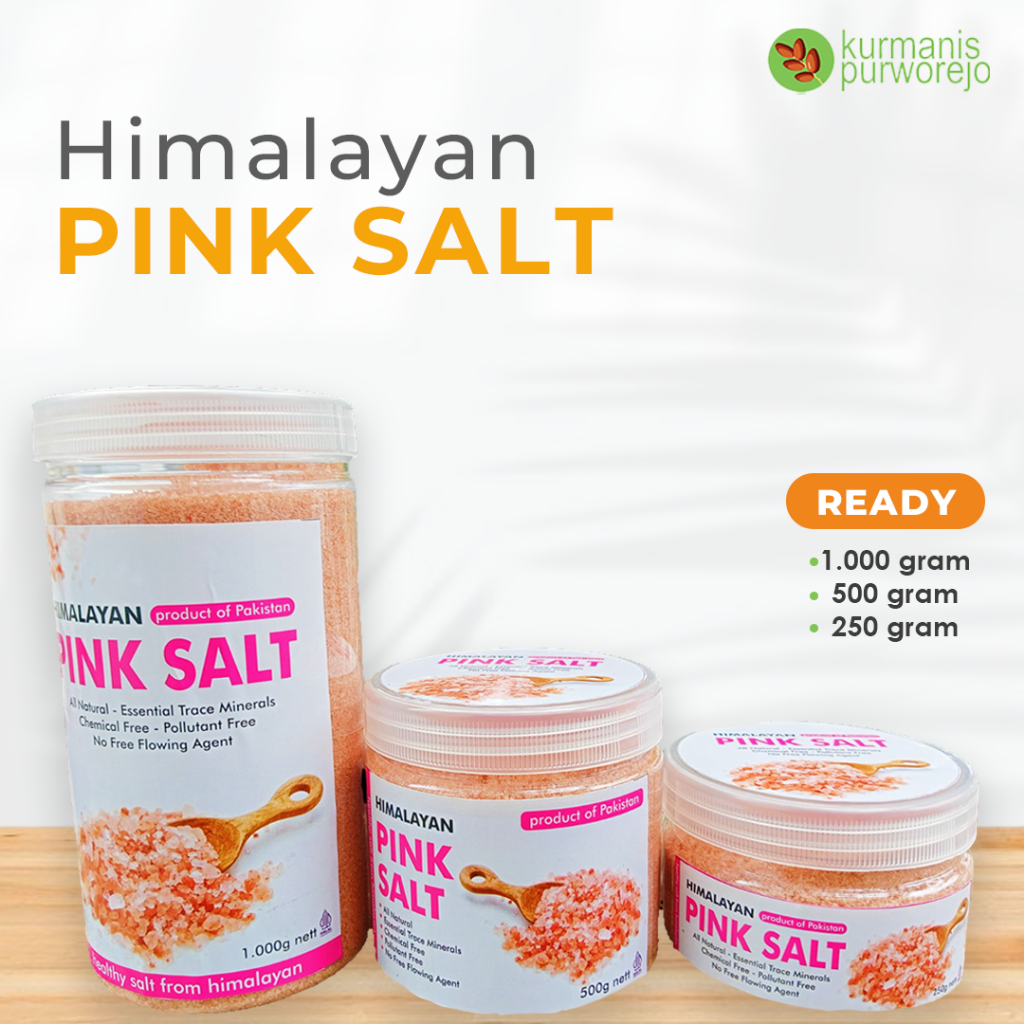 

Garam Himalaya Himsalt Pink Original Premium Organik Natural