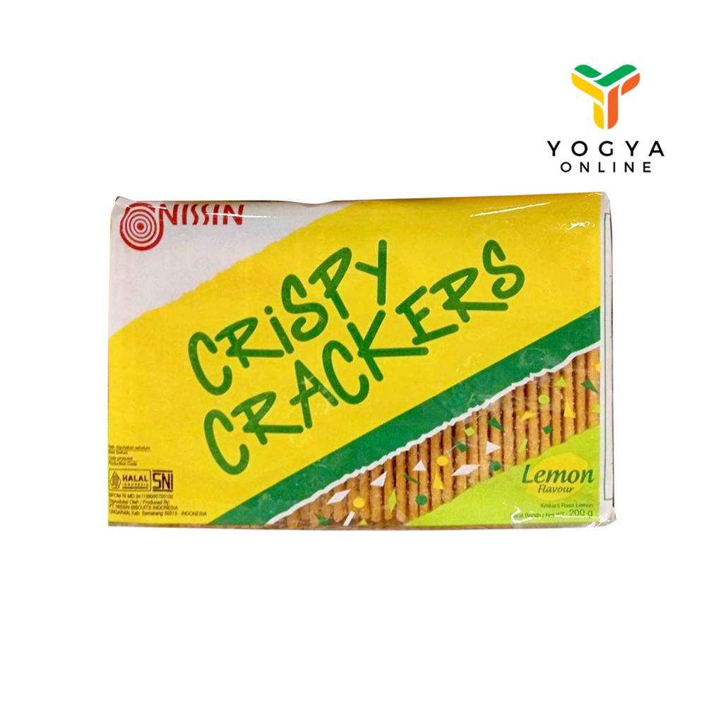 

Nissin Crispy Crackers Lemon 200 Gram