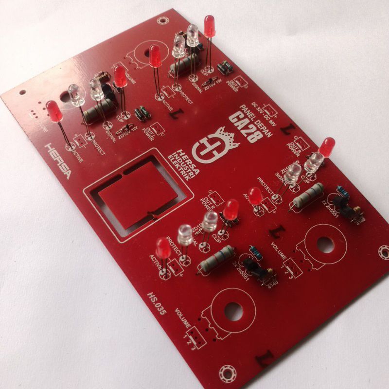 LED panel depan ca 28