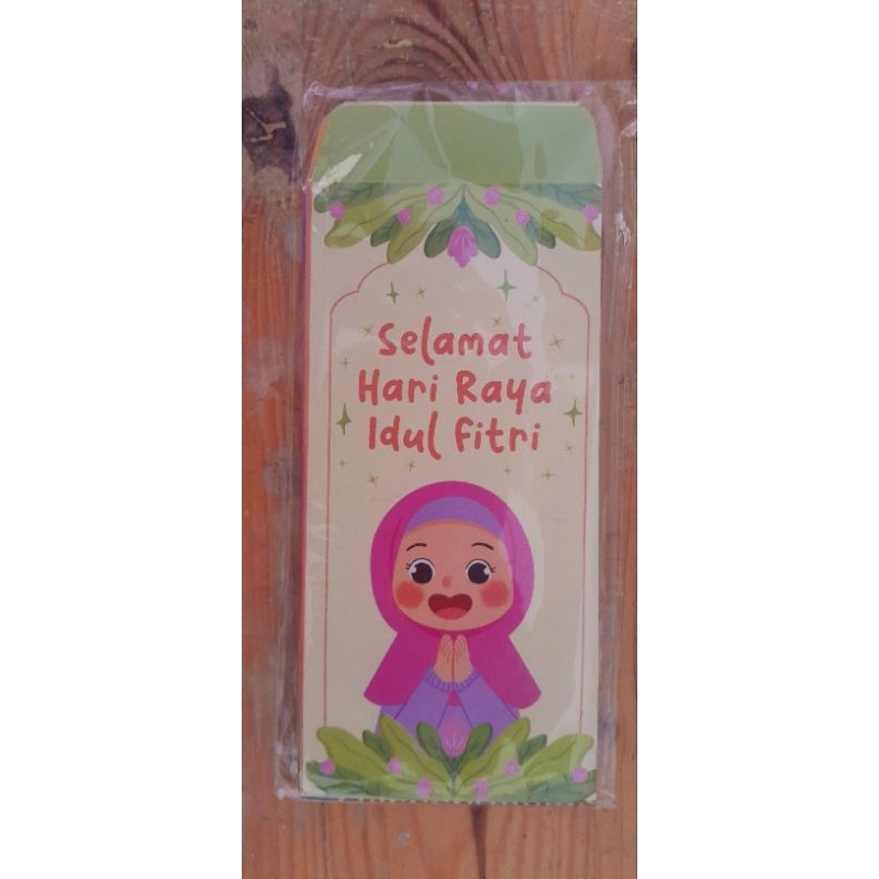 

Amplop Lebaran Idul Fitri Ramadhan Karakter Islami Lucu 15.5cm x 7.5cm