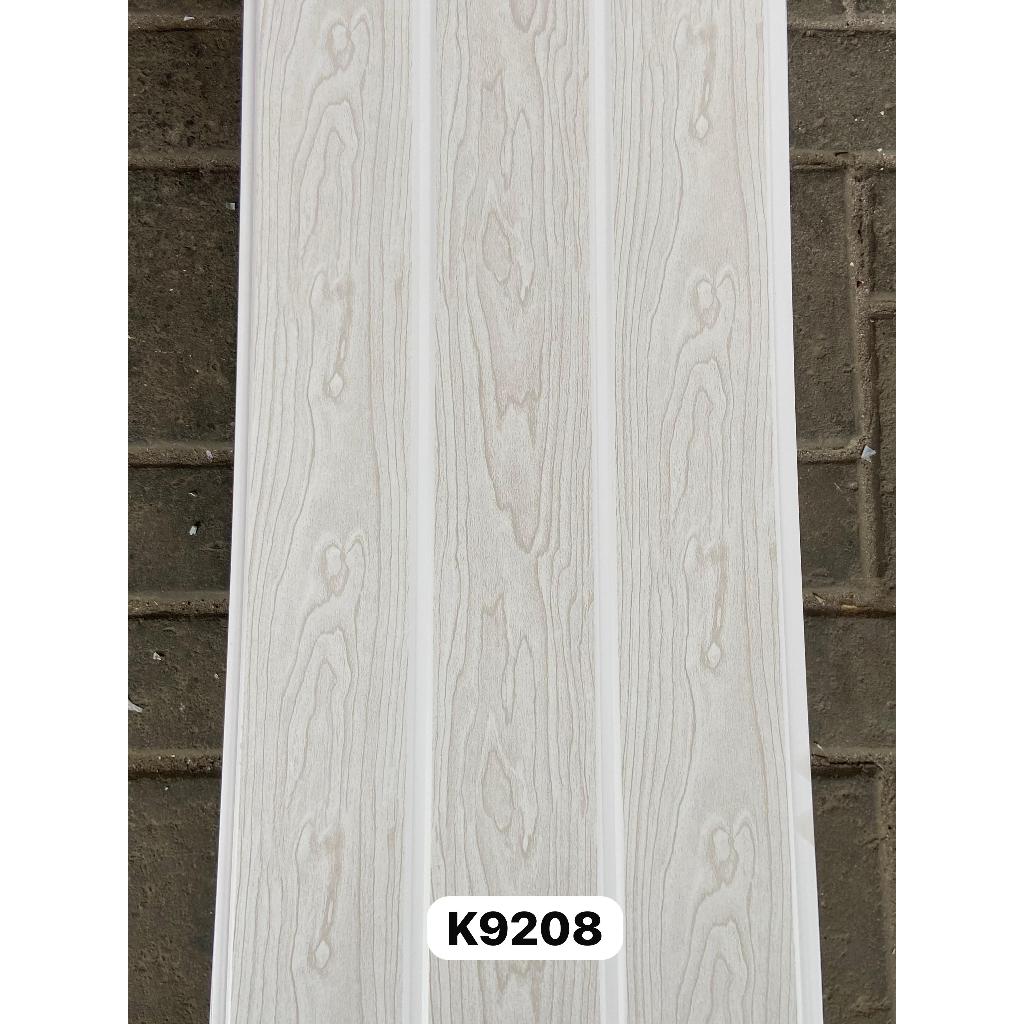 Shunda Plafon pvc serat kayu abu-abu K9208