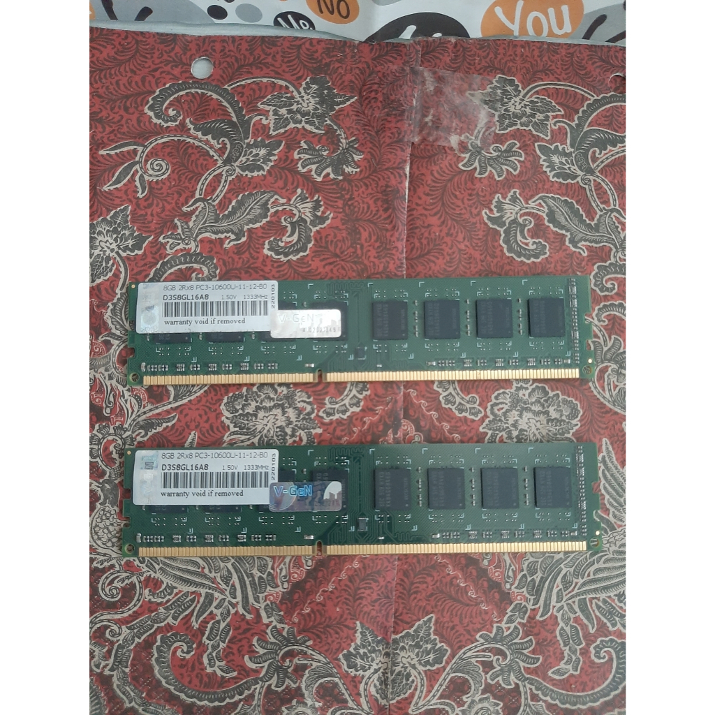 V-GeN RAM DDR3/DDR3 8GB 10600 Memory RAM PC VGEN
