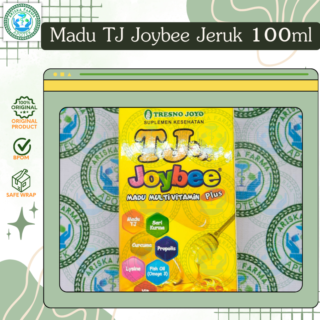 

Madu TJ Joybee Jeruk 100ml per botol
