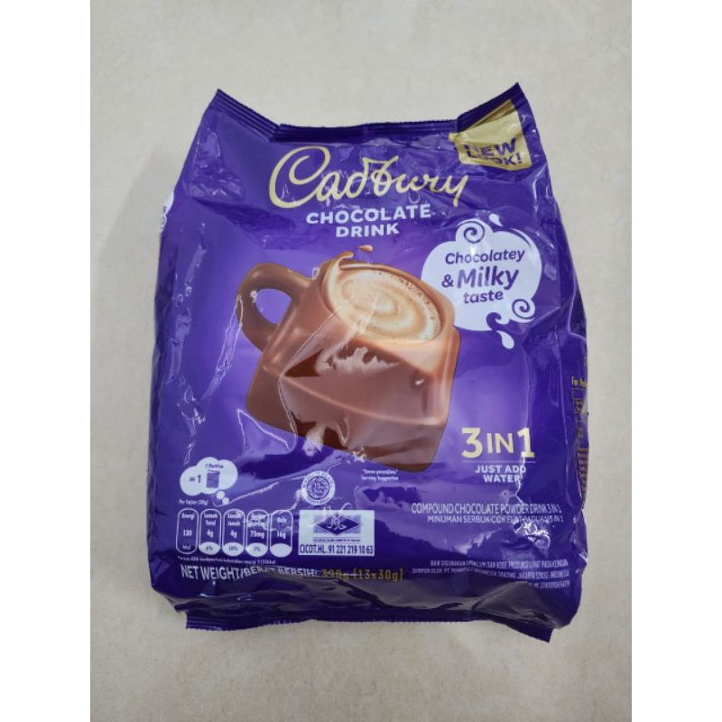 

CADBURRY 3IN1 CHOCOLATE AND MILKY TASTE