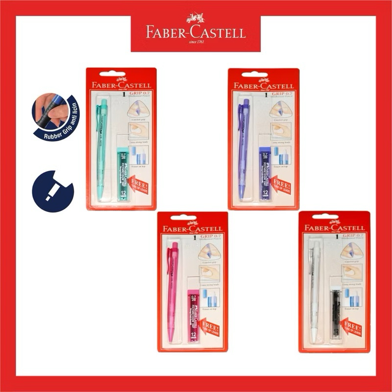 

Faber Castell Pensil Mekanik 0.7mm + Ekstra Refill 2B