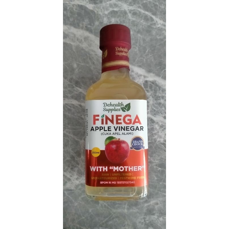 

Finega Apple Vinegar Cuka Apel Alami 250ml