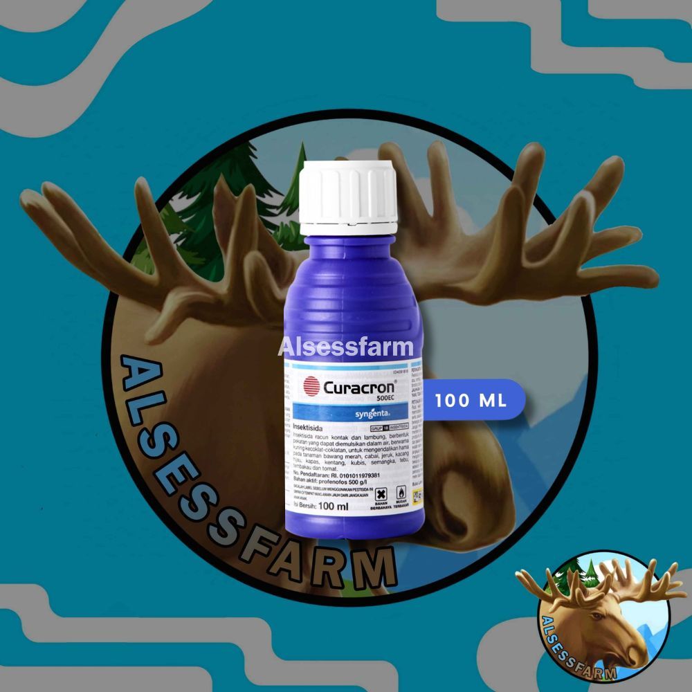 Pestisida Curacron 500 EC kemasan 100 ml dari syngenta