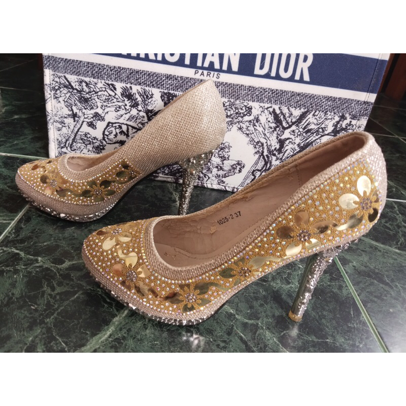 HIGH HEELS GOLD PL