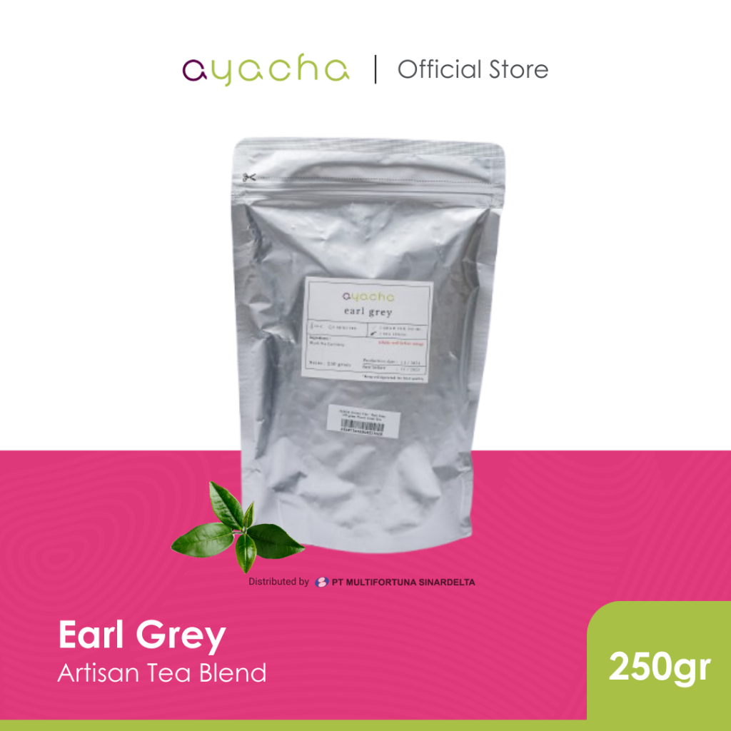

Ayacha Artisan Tea - Earl Grey | Loose Tea 250 Gram | Teh Bunga Teh Fruity