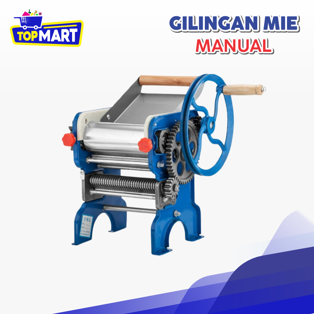 TOPMART - Gilingan Mie Manual / Alat Pembuat Mie Manual / Alat Pembuat Mie Kulit Dimsum Molen