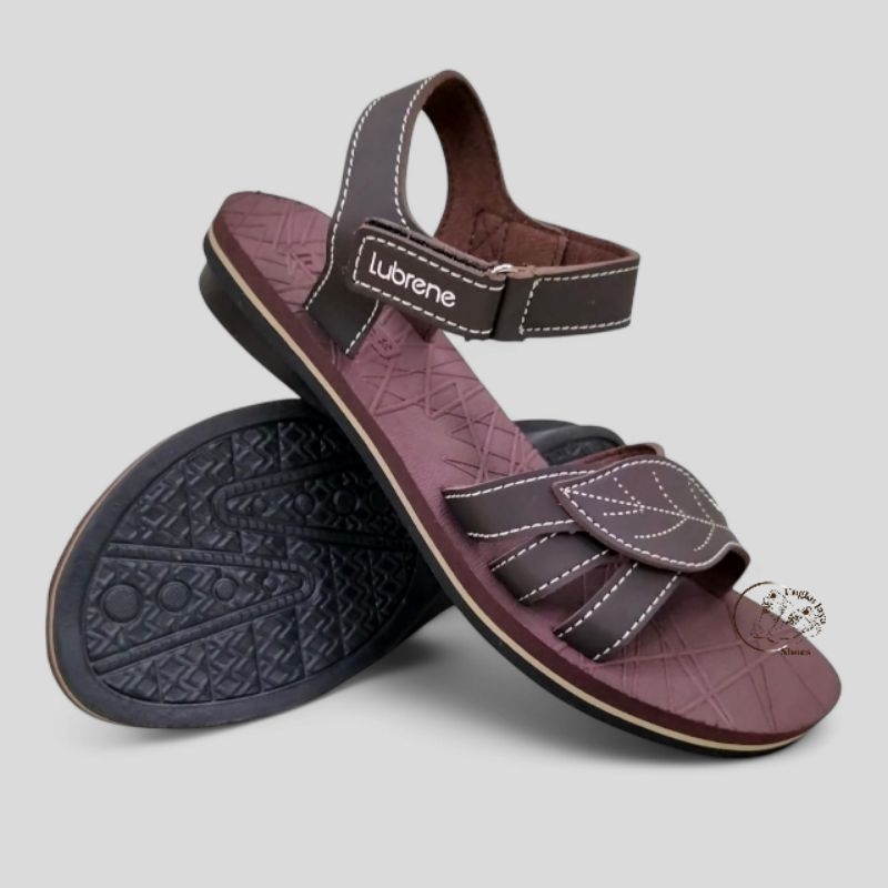 SANDAL CEWEK MODEL SLIDE TALI LUBRENE SAINAR-GL SZ 37-41 TERBARU