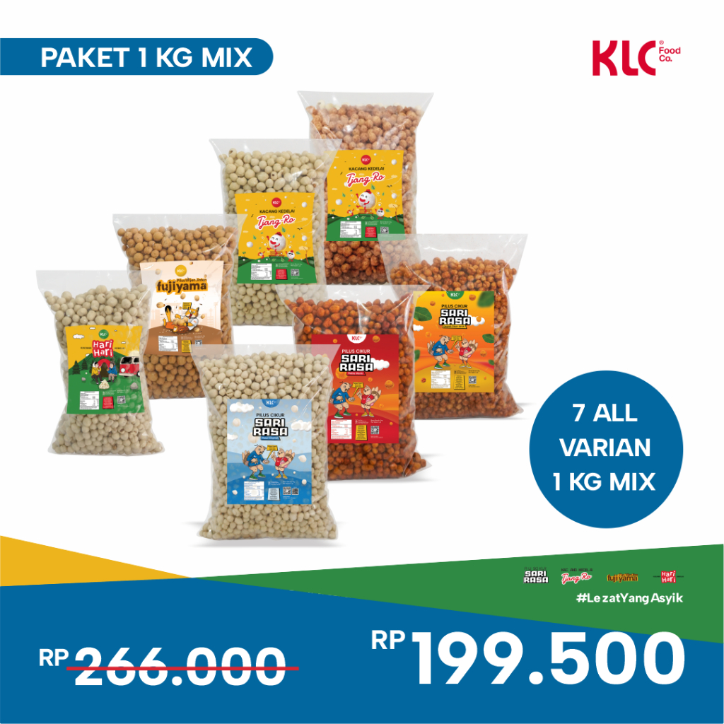 

Pilus 1kg Mix All Variant Klc Food x7