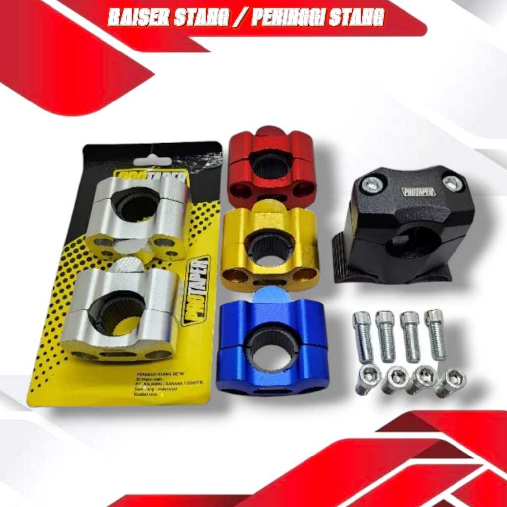 RAISER STANG PENINGGI STANG CNC  NINJA-VIXION-TIGER-CBR DLL UNIVERSAL
