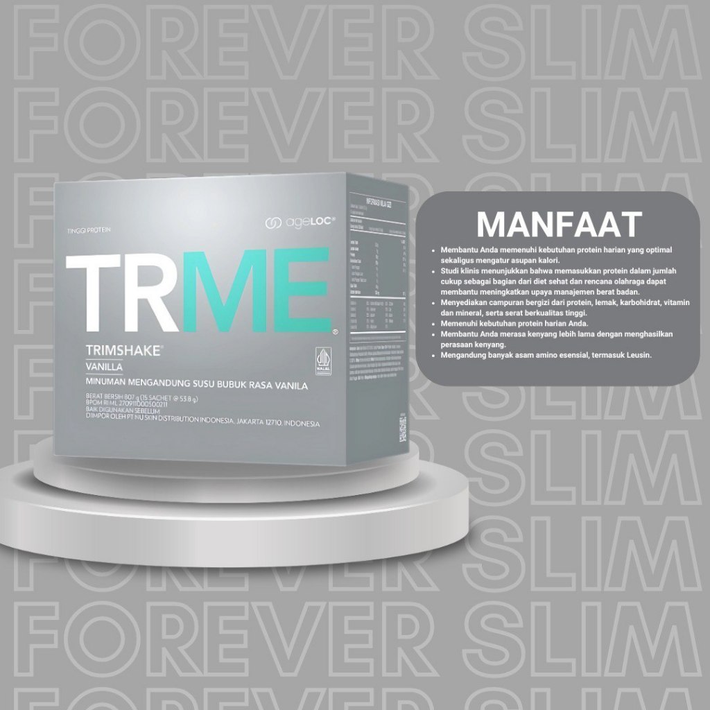 

READY STOCK! TRME Trimshakee Susu Protein EXP 09/2026