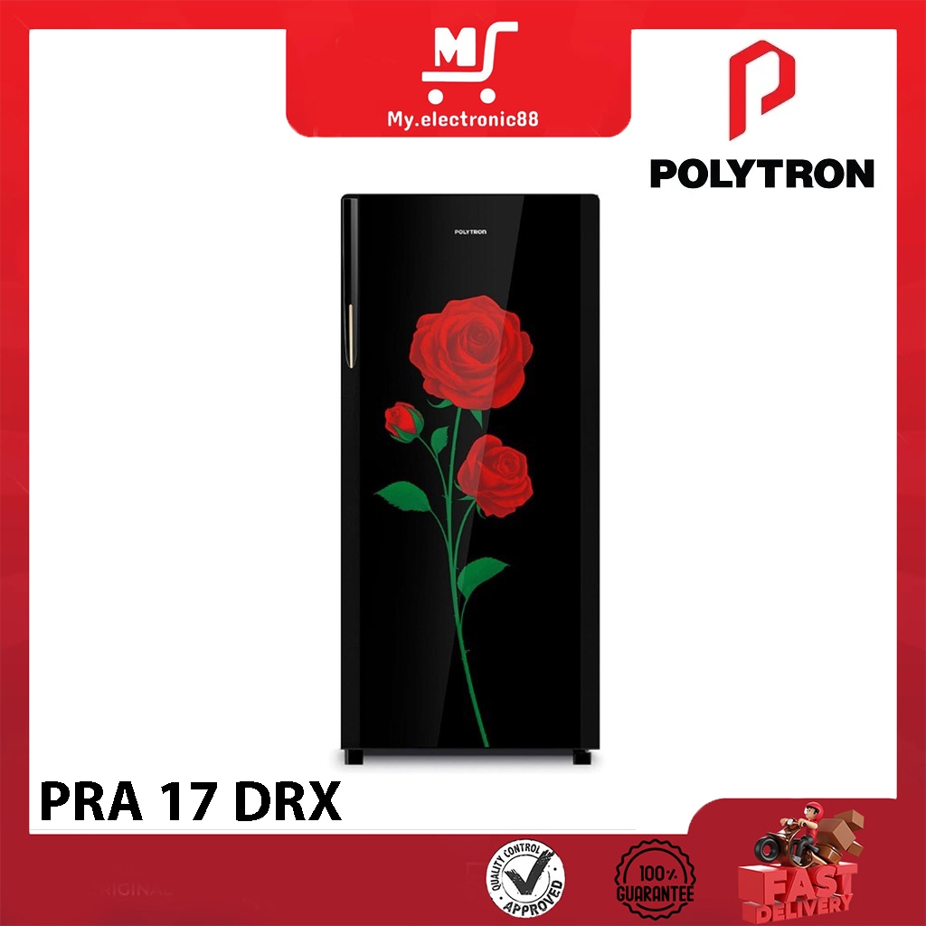 KULKAS POLYTRON 1 PINTU (PRA 17 DRX)