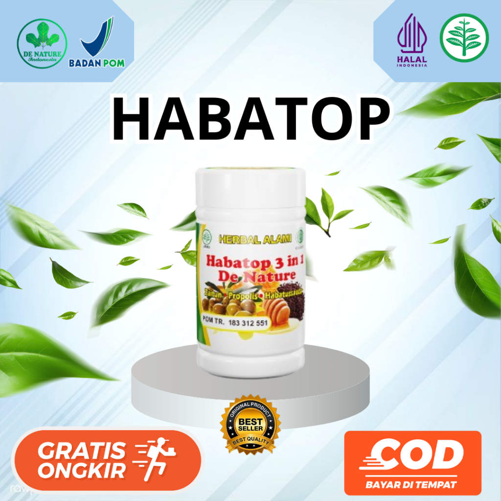 HABATOP 3 IN 1 OBAT HERBAL RAMUAN ARAB 100% ASLI ORIGINAL DE NATURE INDONESIA OFFICIAL SHOP - MENGAT