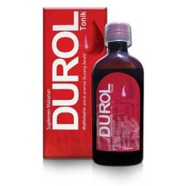 

DUROL TONIK SIRUP 225 ML DAPAT DIGUNAKAN PADA KEADAAN ANEMIA