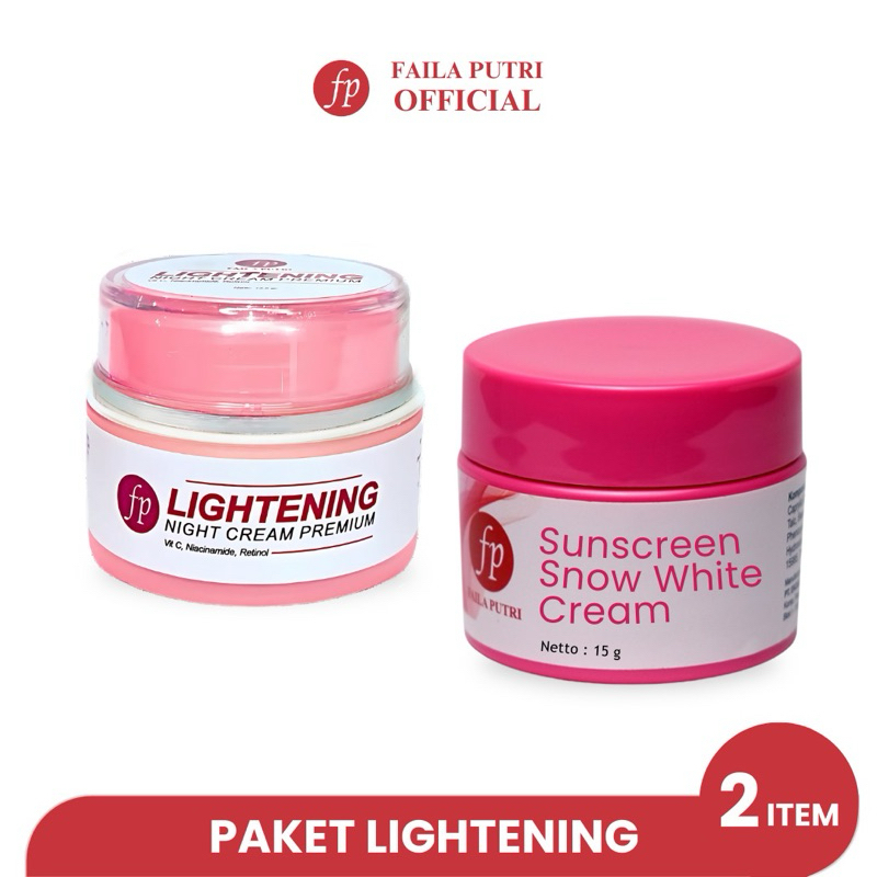 FAILA PUTRI  Skincare Paket Expres - Paket Lightening