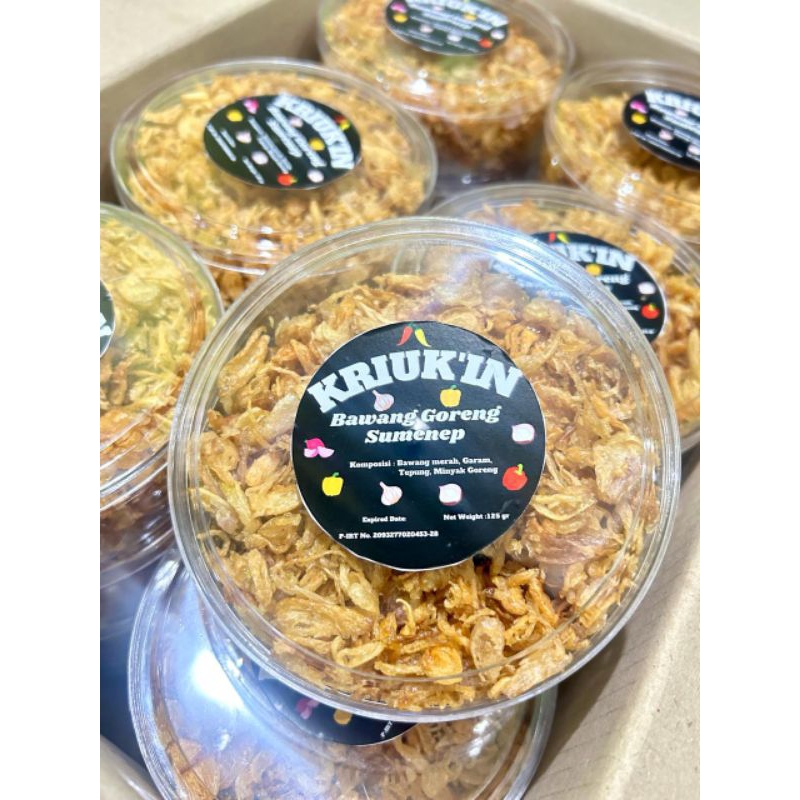 

Bawang goreng Sumenep 125gr