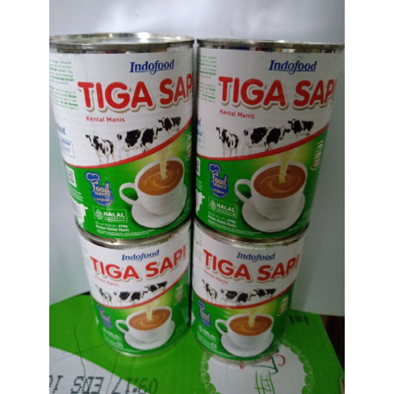 

SUSU TIGA SAPI Kental Manis 490 Gr