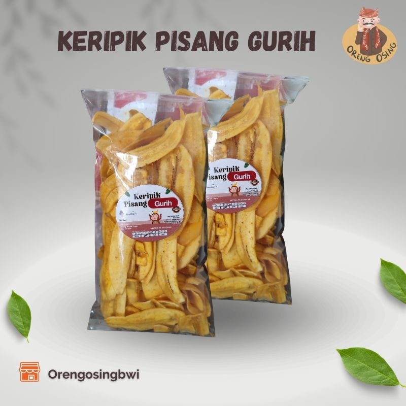 

ORENG OSING | Keripik Pisang Gurih 250gram
