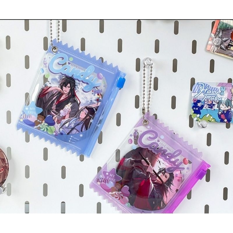 POUCH KEYCHAIN ZIPLOCK / PVC ZIPLOCK MULTIFUNGSI