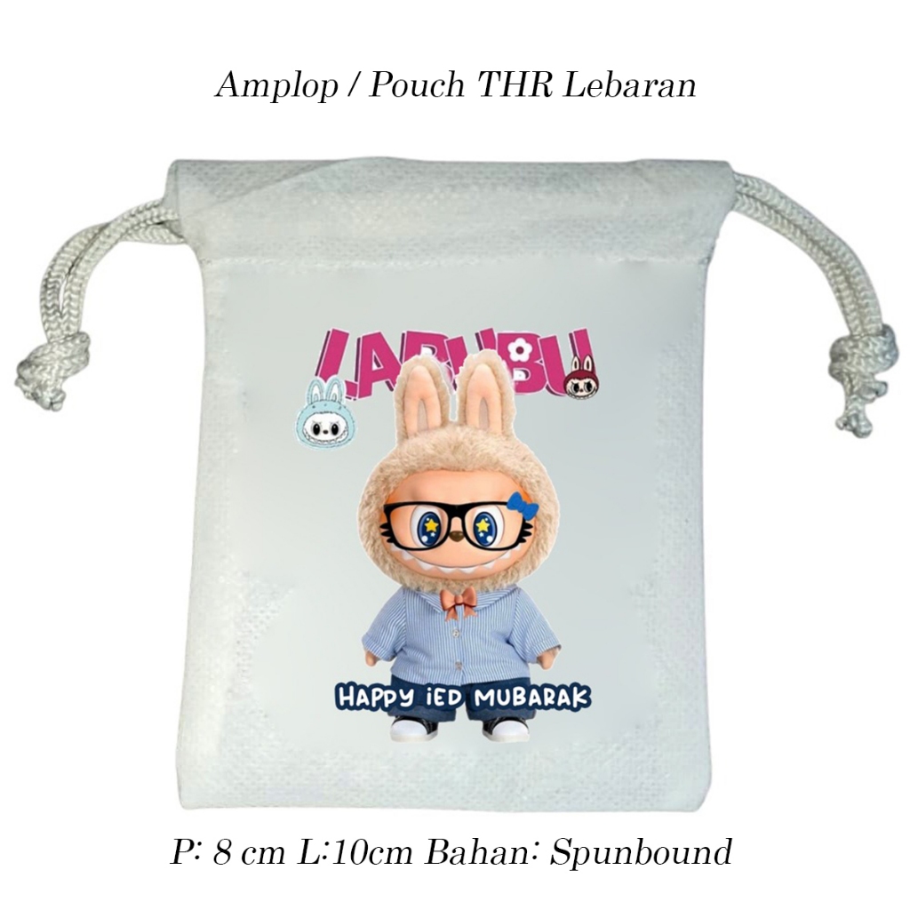 

Amplop Pouch Serut THR Lebaran Terbaru 2025 - Labubu
