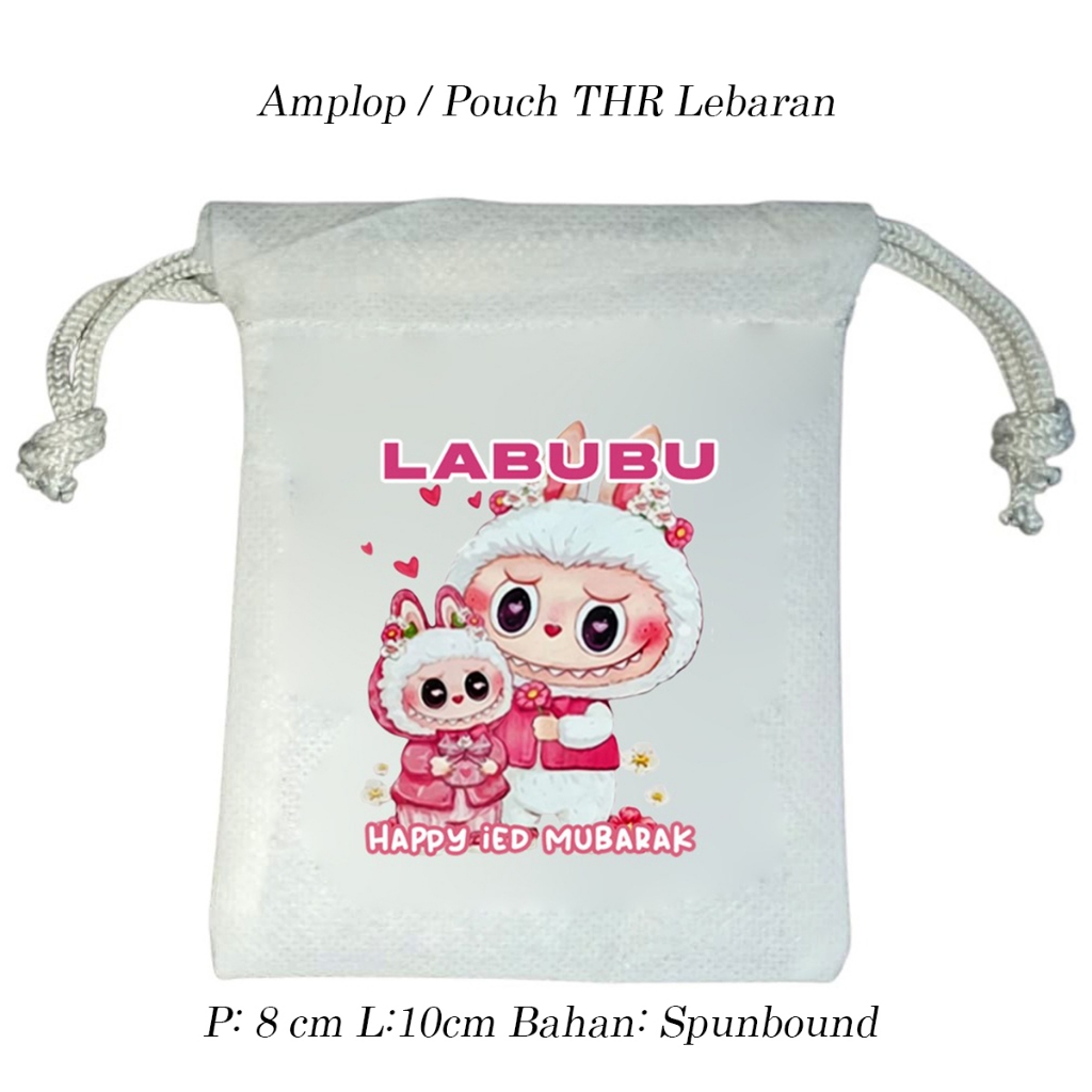 

Amplop Pouch Serut THR Lebaran Terbaru 2025 - Labubu