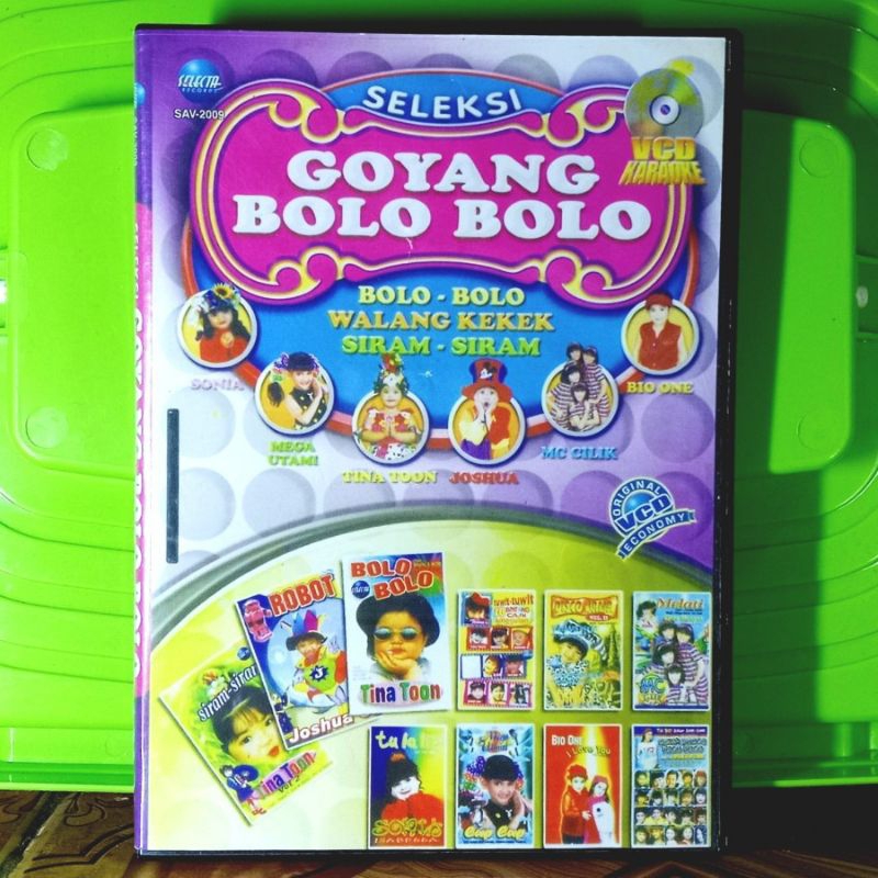 VCD SELEKSI GOYANG BOLO BOLO Tina Toon Joshua MC Cilik Sonia Mega Utami Bio One Group V CD ORIGINAL