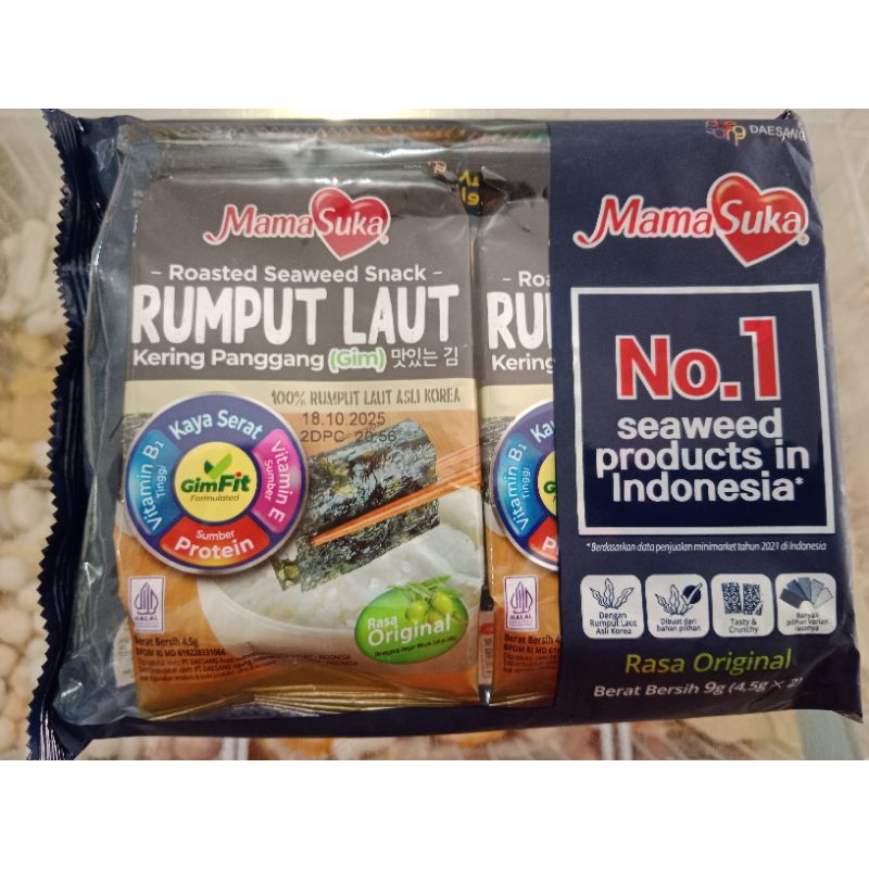 

Rumput laut original mamasuka