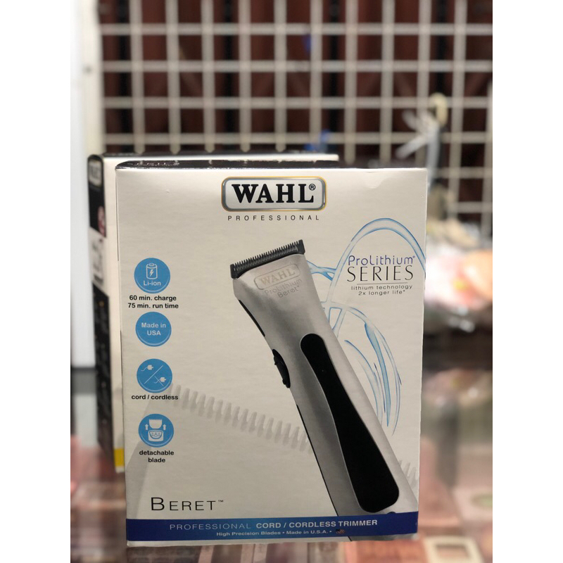 WAHL Beret Series Professional Cord/Cordless Trimmer Original