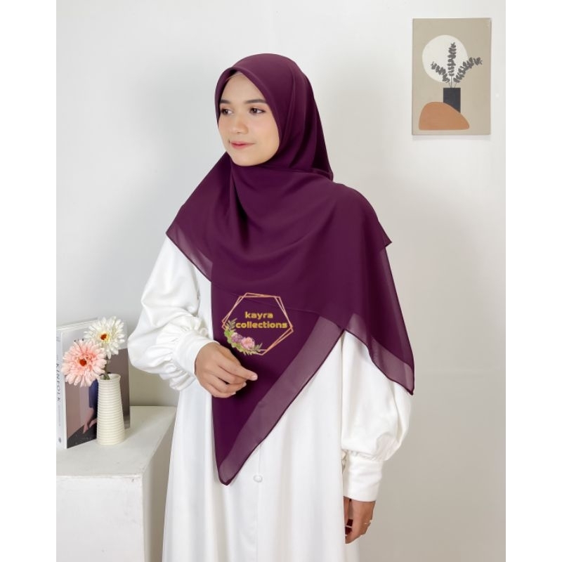 kerudung segiempat 120x120 ceruti babydoll premium
