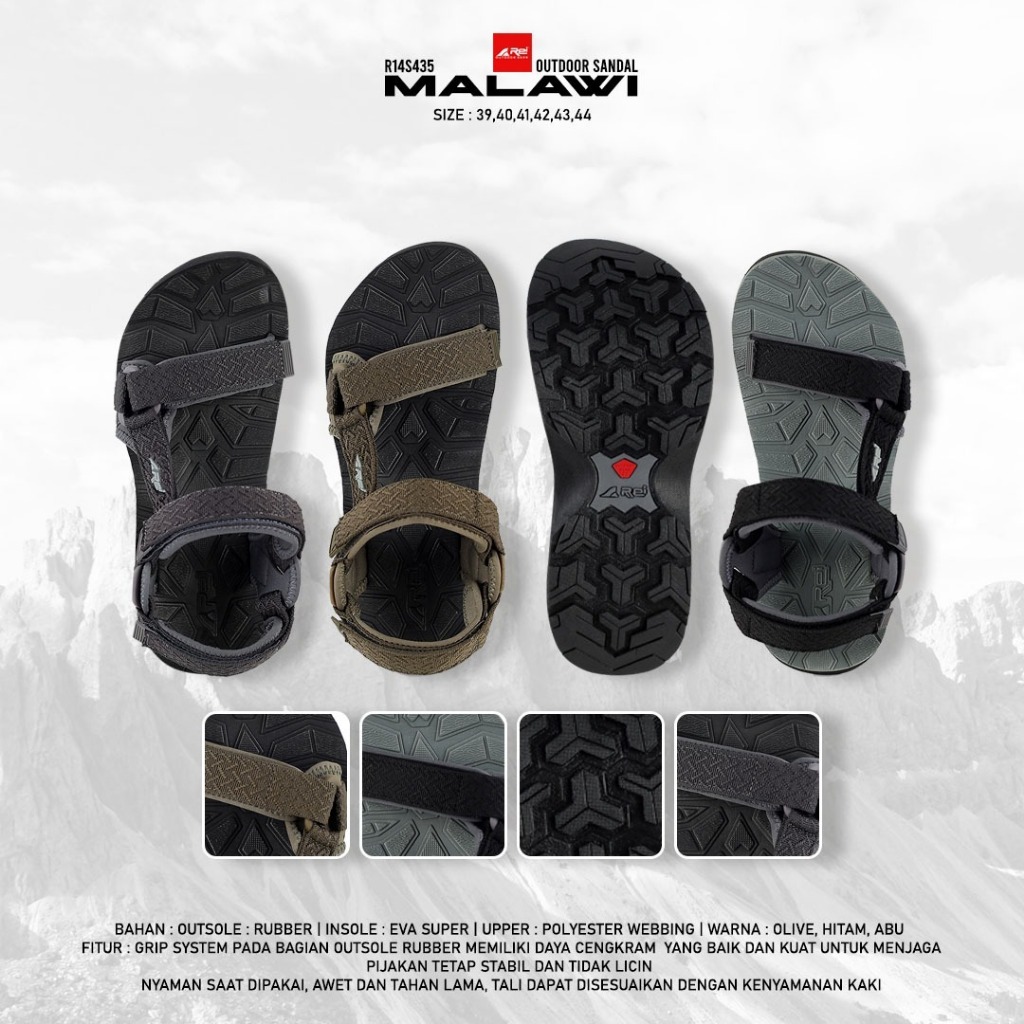 Sandal Palang Pria Malawi Arei Outdoorgear