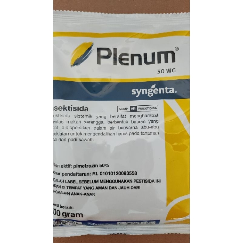 PT Syngenta - insektisida PLENUM 50 WG 100 gr - Pembasmi Wereng