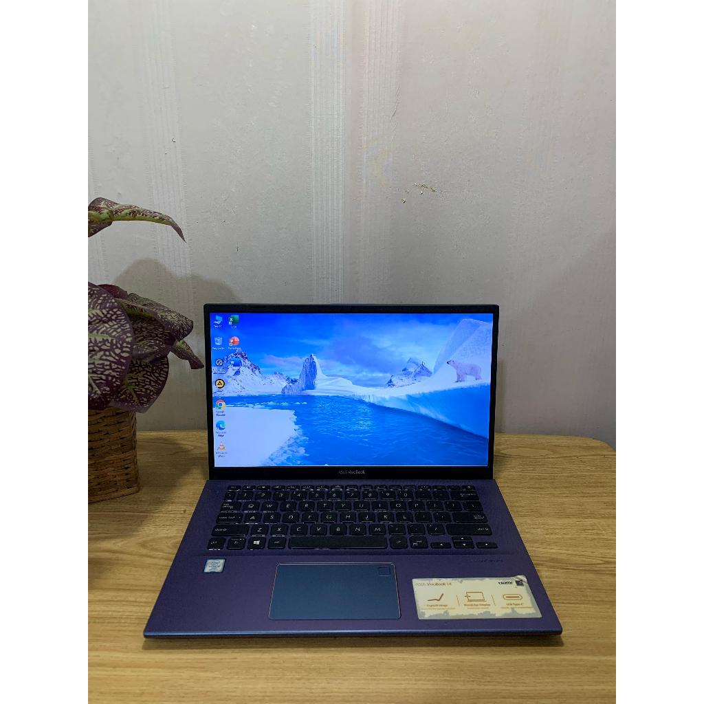 asus vivobook a412fa core i5 8265u ram 8gb ssd nvme 256gb keyboard backlight fingerprint