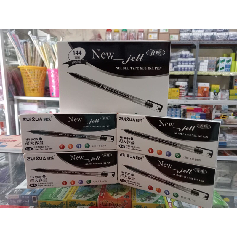 

1 Lusin Pulpen Zuixua New Jell 0.4mm