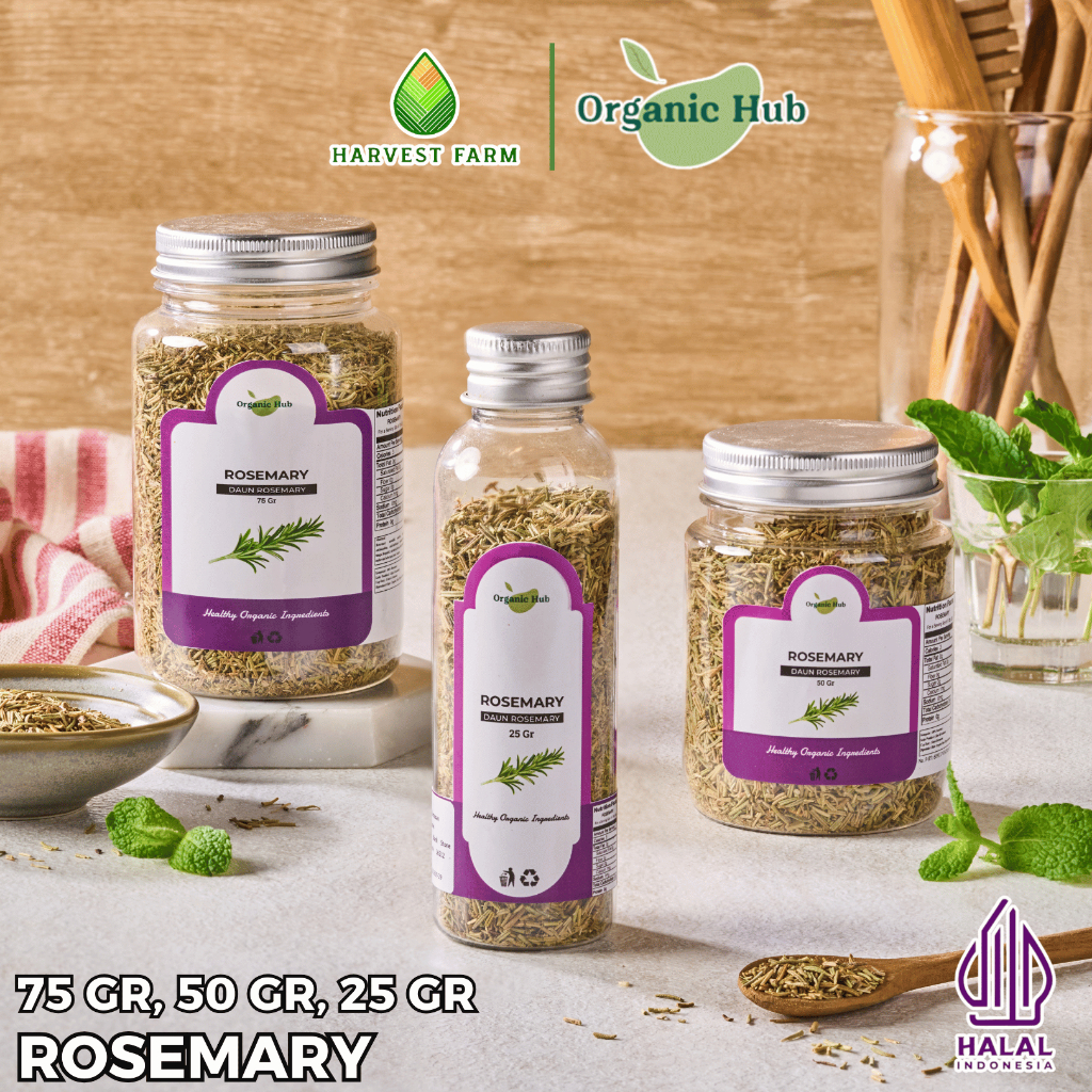

Organic Hub Daun Rosemary Kering Bubuk Dried Rosemary